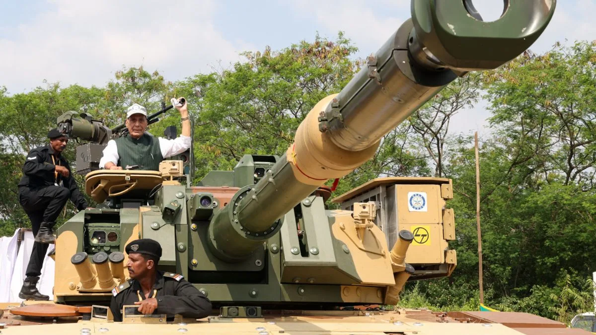DRDO showcases Pinaka, Zorawar, Akash-NG, and advanced defence tech to defence panel