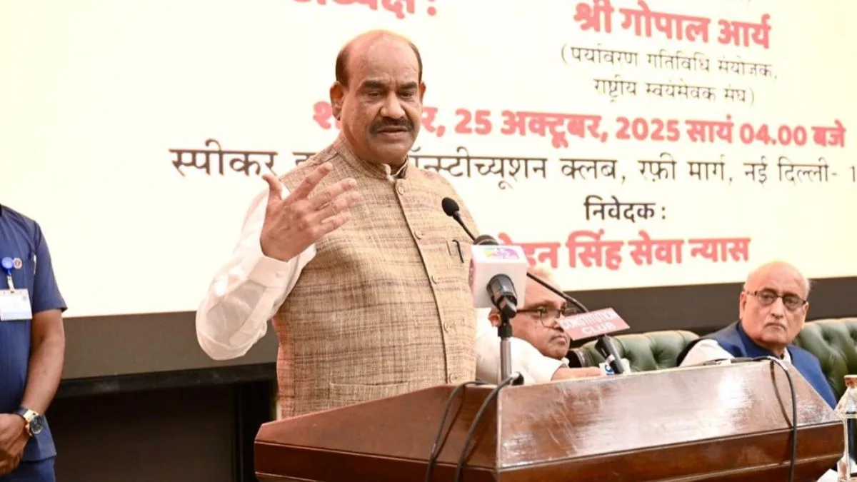 LS Speaker birla emphasizes India’s deep-rooted respect for nature on Sohan Singh’s birth anniversary