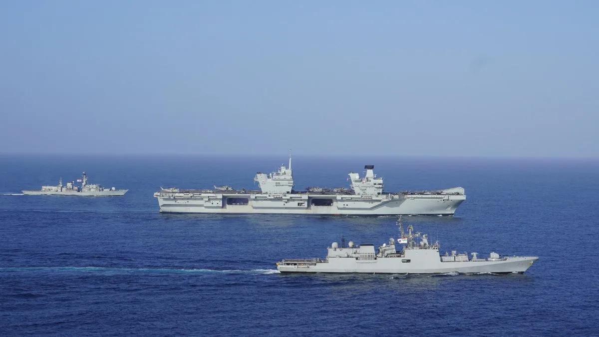 Exercise Konkan 2025 begins off India’s western coast with Indian and UK carrier strike groups
