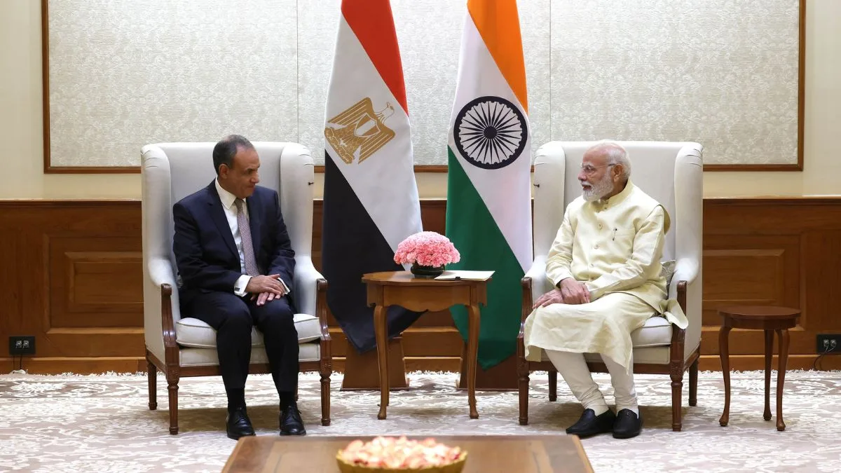 PM Modi receives Egyptian Foreign Minister, discusses Gaza Peace Agreement, bilateral ties