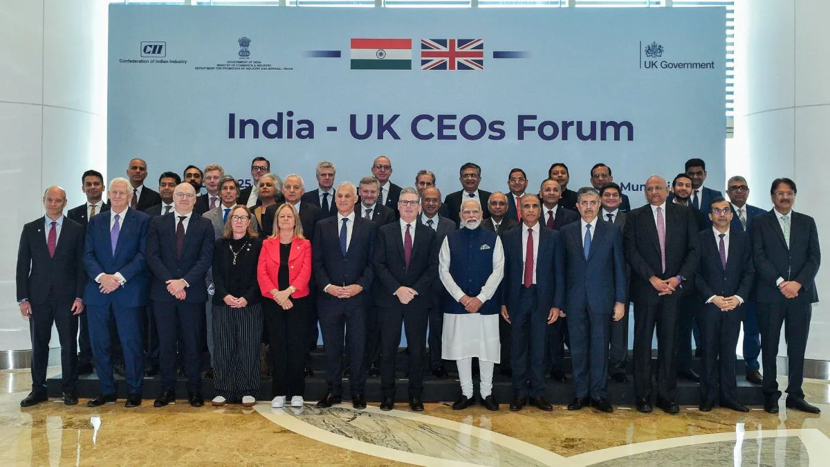 UK PM Starmer greets CEOs in Hindi as PM Modi sets $100-billion bilateral trade target for 2030