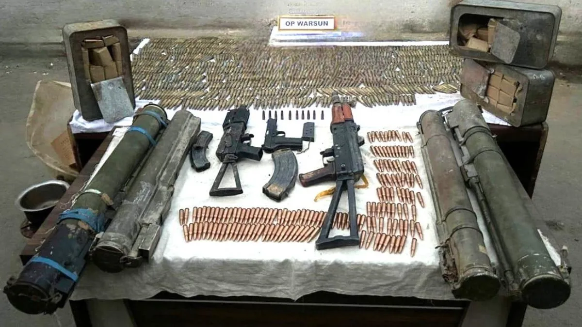 Army foils terror plot; 4 rocket launchers, AK rifles seized in Kupwara forests