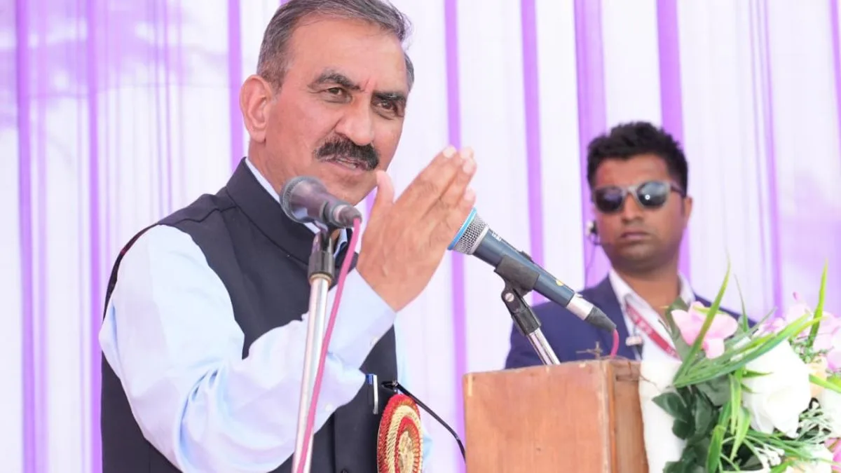 CM Sukhu announces 3% DA for employees and pensioners, new policy for outsourced staff
