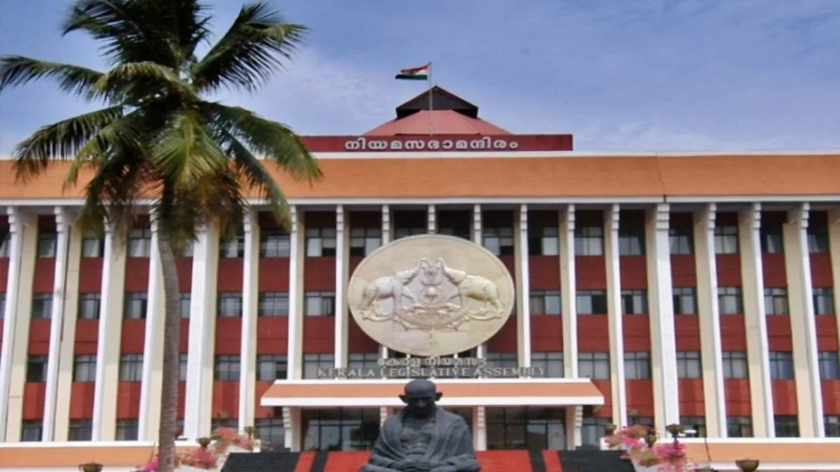 Three Opposition MLAs suspended from Kerala assembly on charge of attacking security personnel