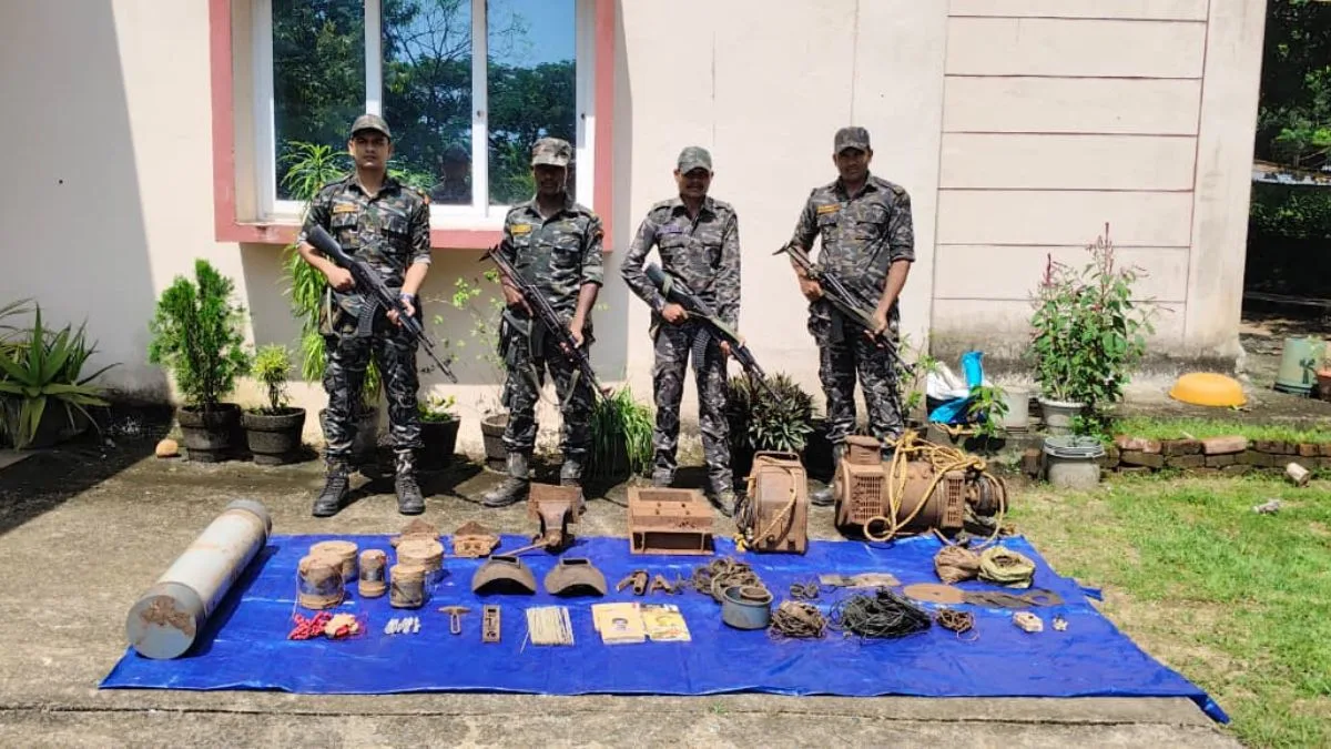Major Maoist arms dump unearthed in Odisha’s Malkangiri district