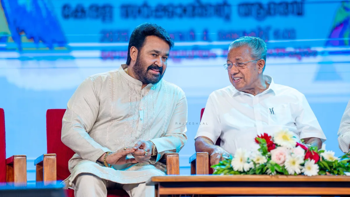 Mohanlal honoured by Kerala government after Dadasaheb Phalke Award win