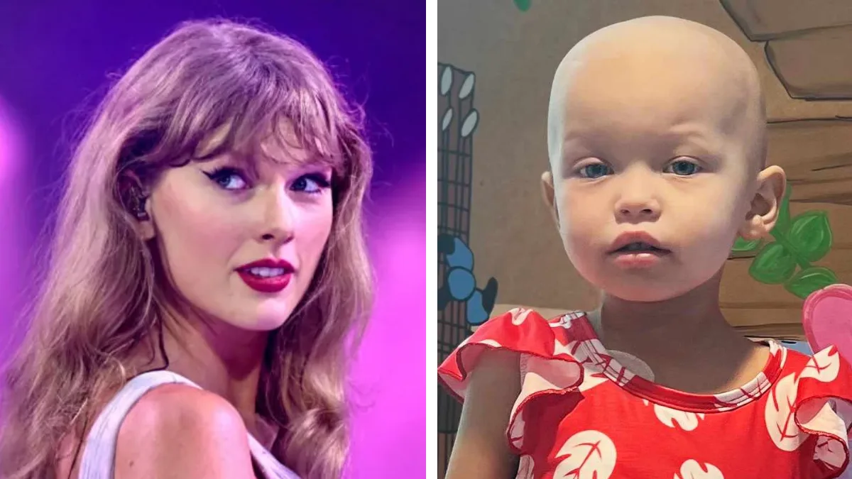 A Hug, a song, and $100,000: Taylor Swift sends swift gifts to two-year-old Lilah fighting cancer