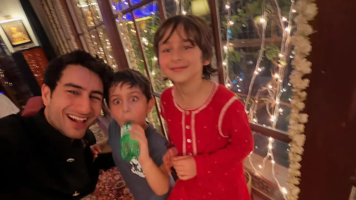 Ibrahim Ali Khan celebrates Diwali with brothers Taimur and Jeh: “Teeno bhai teeno tabahi”
