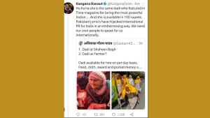 The tweet that landed Kangana in court.