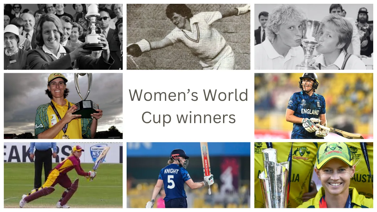 Women’s World Cup winners and runners-up full list: From 1973 to 2025, all records unveiled