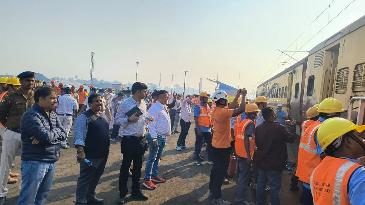 Khurda Road Division conducts full-scale joint disaster management exercise
