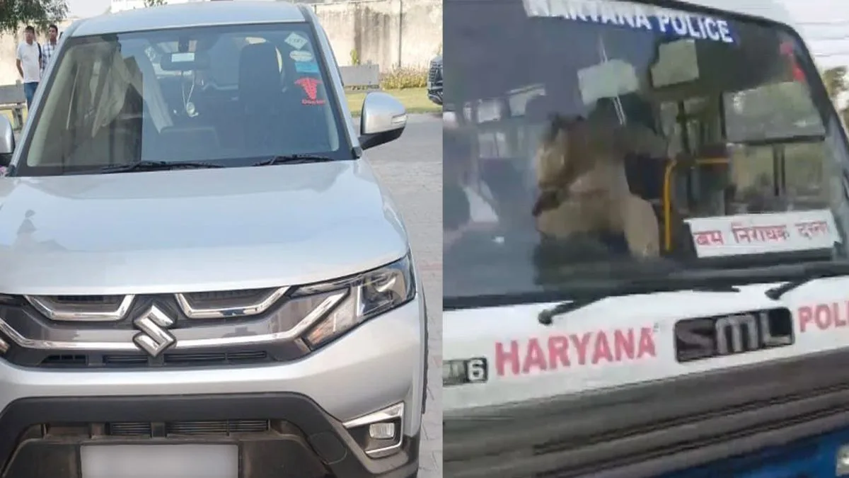 Missing Brezza car linked to Red Fort blast accused found at Al-Falah University