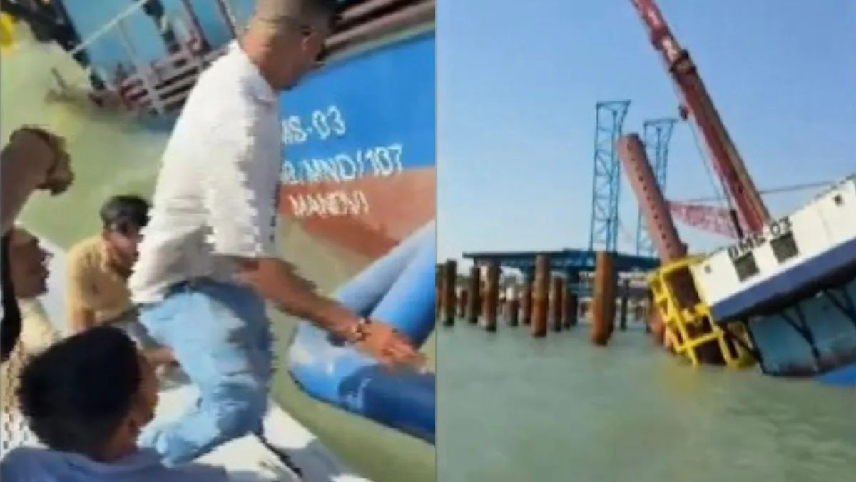 Under-construction jetty collapses in Gujarat’s Dwarka; one injured
