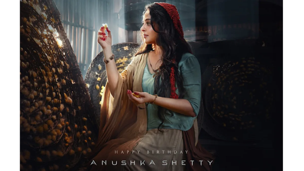 Anushka Shetty’s look as Nila in ‘Kathanar’ released