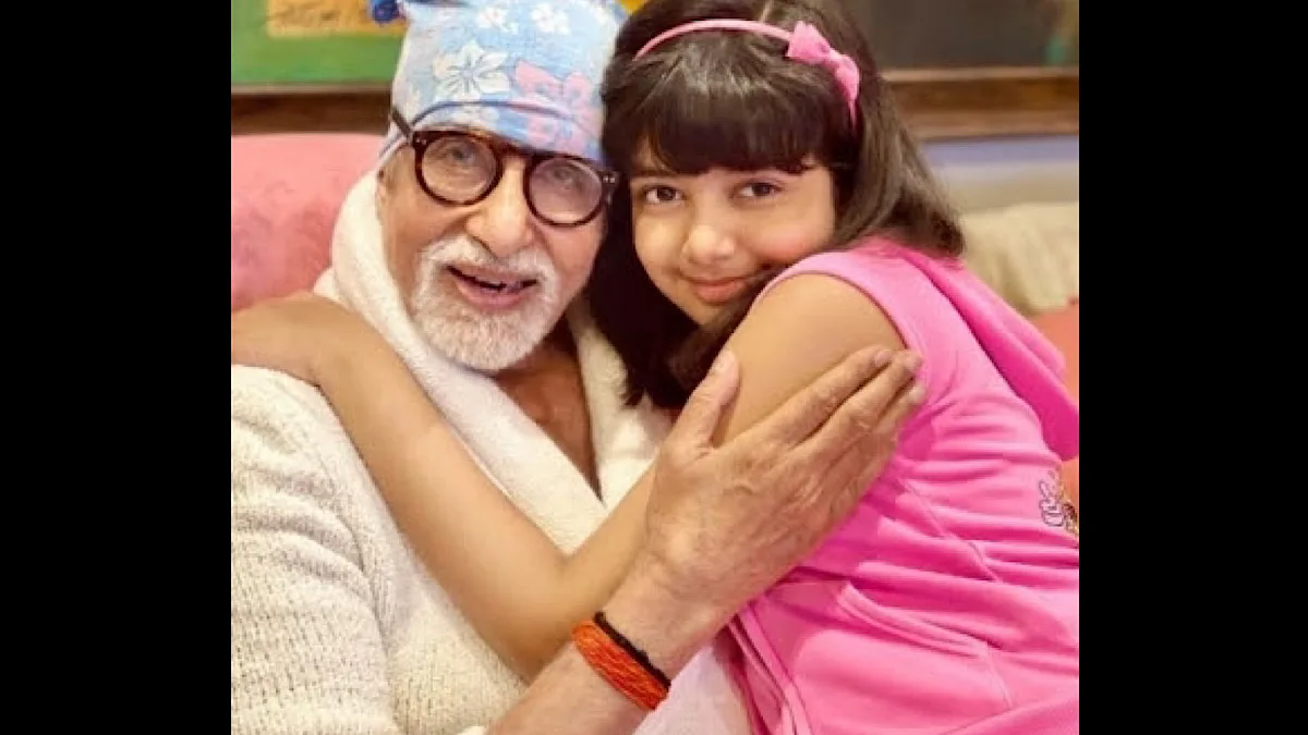 Big B posts loving message as granddaughter ‘Aaradhya’ turns 14