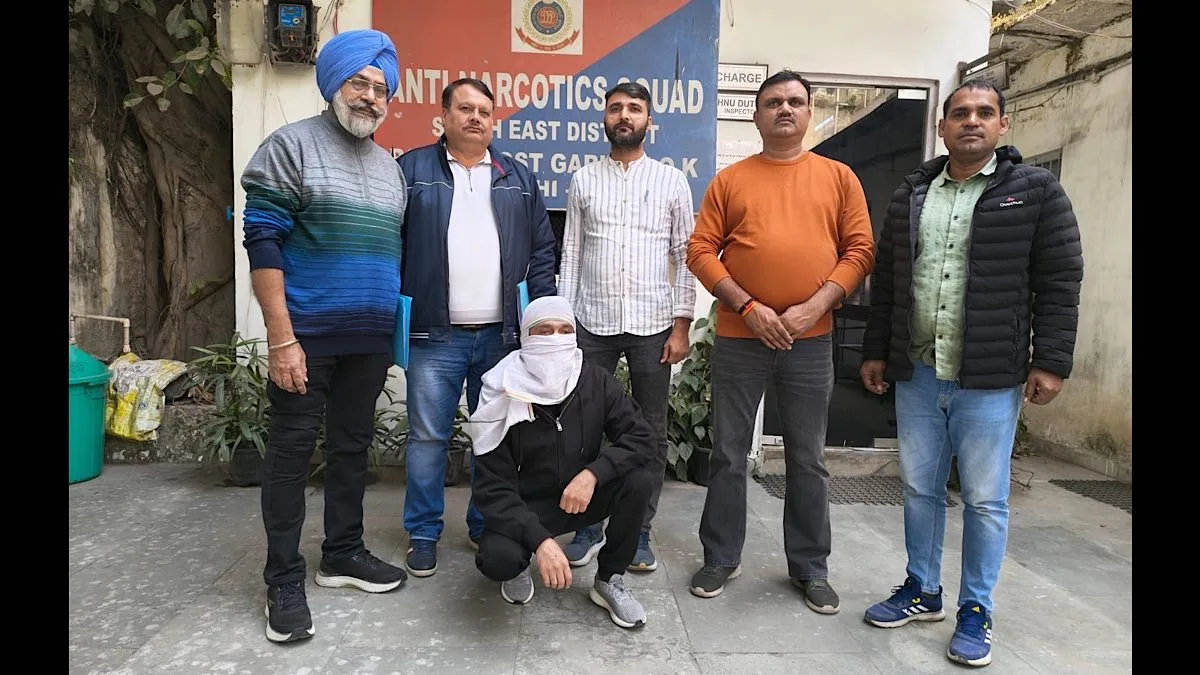 Afghan national arrested with narcotics in South-East Delhi