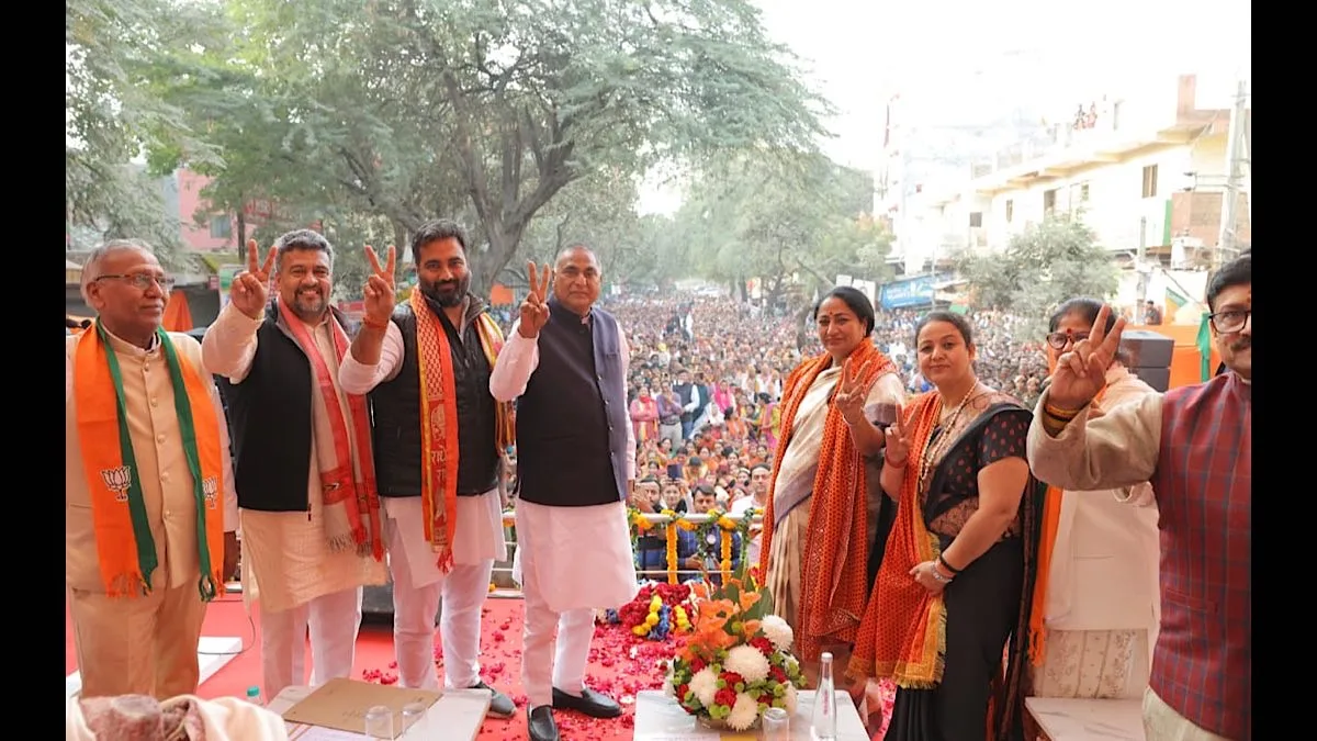 CM Rekha Gupta campaigns for BJP candidates in MCD bypolls