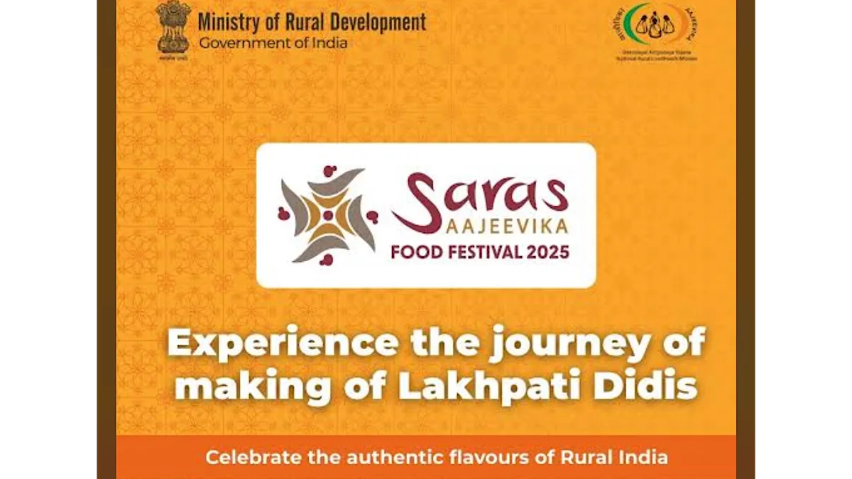 Saras Aajeevika Food Festival Set to Begin at Sunder Nursery With 300 Lakhpati Didis