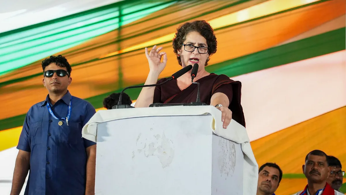 Priyanka Gandhi urges collective action to tackle Delhi’s air pollution crisis