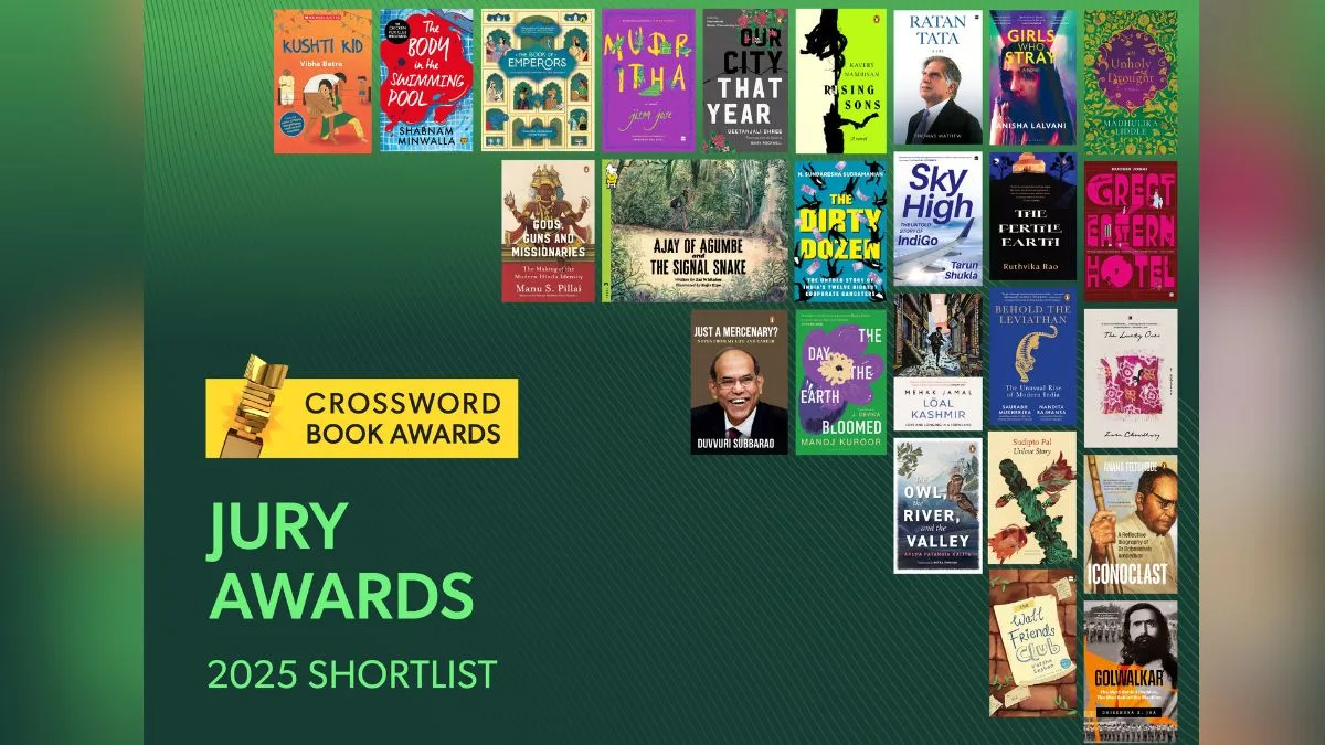 Crossword Book Awards 2025 Jury Shortlist showcases India’s literary brilliance