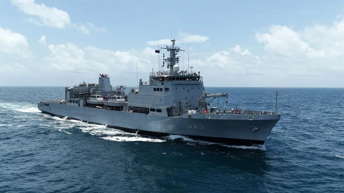 ‘Shifting Tides and Rougher Seas’: Admiral Tripathi on Maritime transformation as INS Ikshak joins fleet