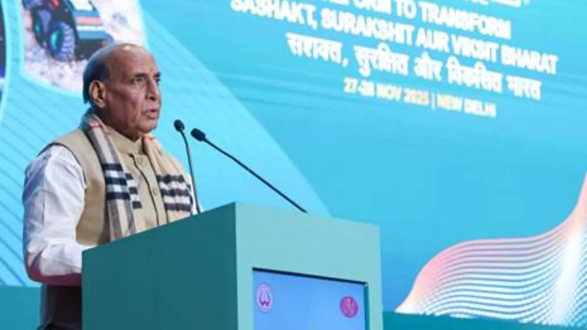 CDD 2025: Rajnath Singh warns of multi-dimensional threats in India’s neighbourhood