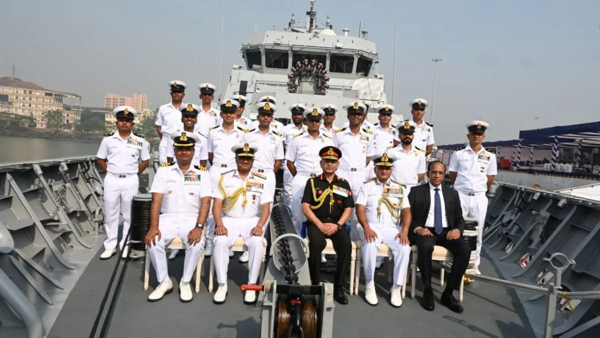 Indian Navy commissions first indigenous submarine-hunter INS Mahe