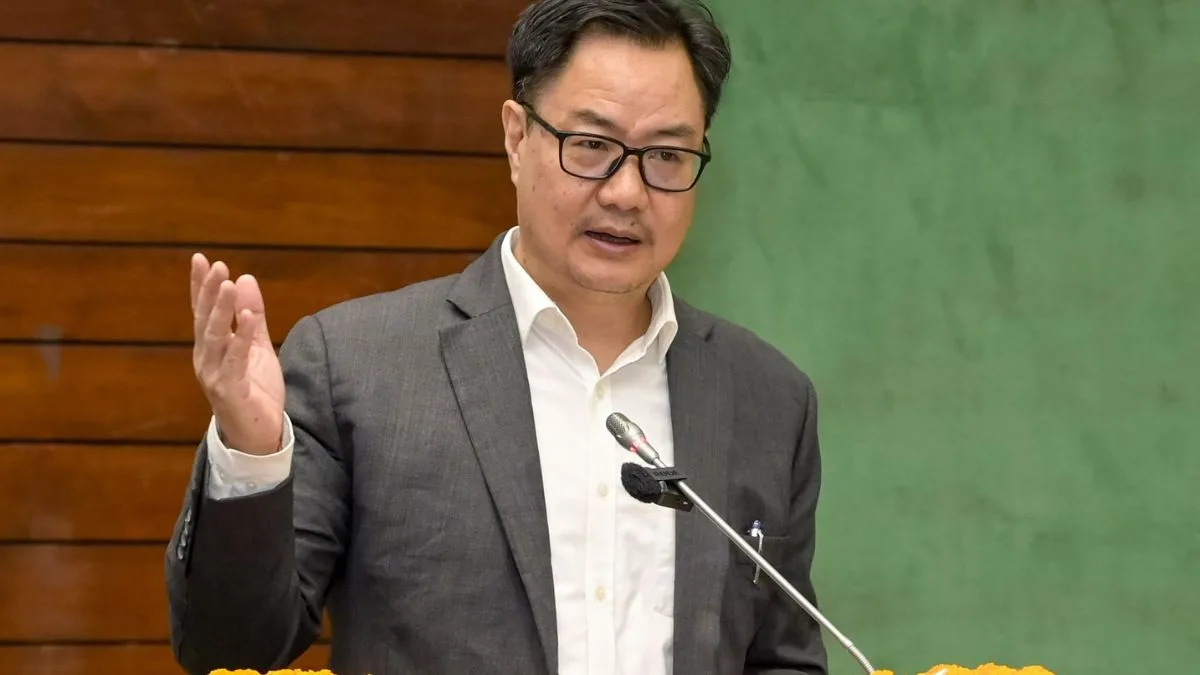 ‘Opposition celebrating after crushing women’s rights’: Kiren Rijiju lashes out at Congress over ‘anti-women mindset’