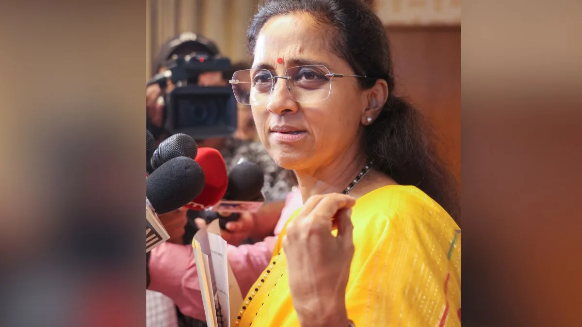 Supriya Sule writes to SEC that BJP is forcing candidates to withdraw from Local Body Polls