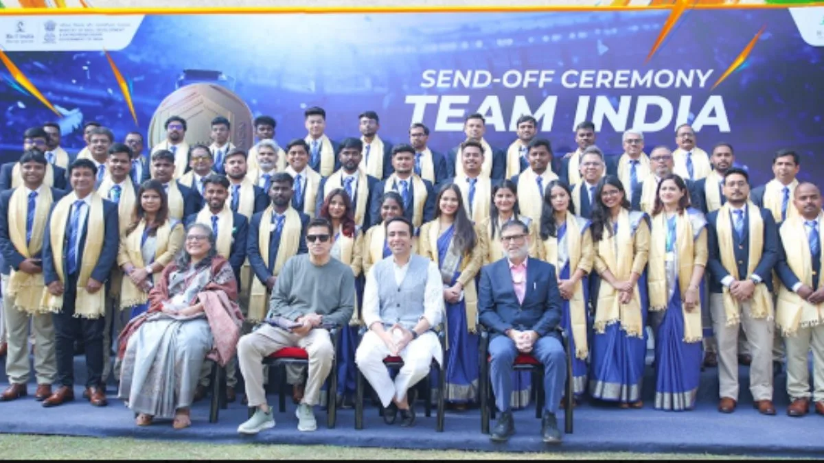 MoS Jayant flags off Indian contingent for World Skills Asia Competition 2025