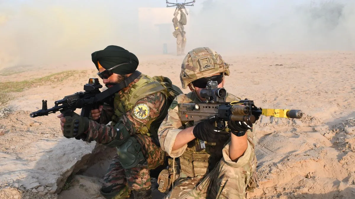 Ajeya Warrior-25: Indo-UK joint drill intensifies with High-End Combat Training in Rajasthan