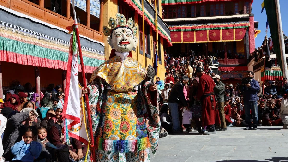 LG Kavinder Gupta attends ‘Thiksey Gustor Festival’ in Ladakh’s ancient monastery