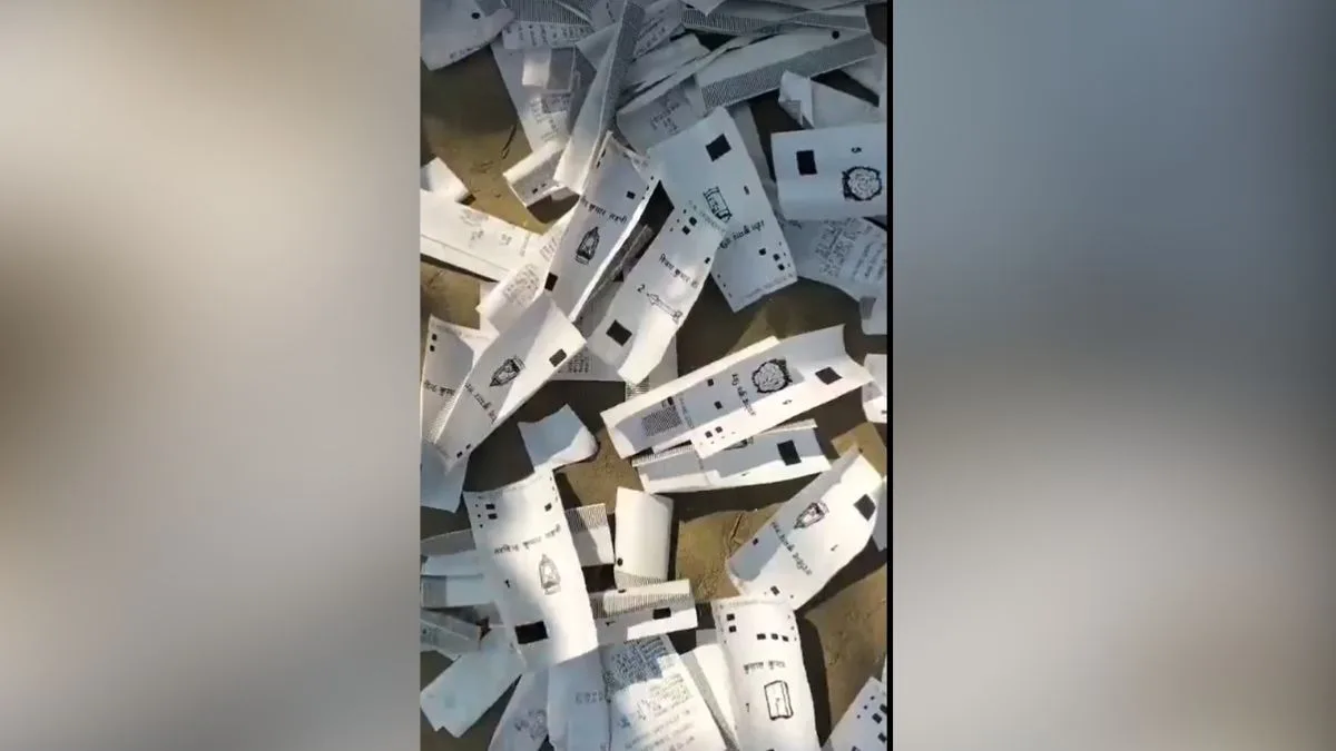 Thousands of VVPAT slips found dumped in Bihar, probe ordered