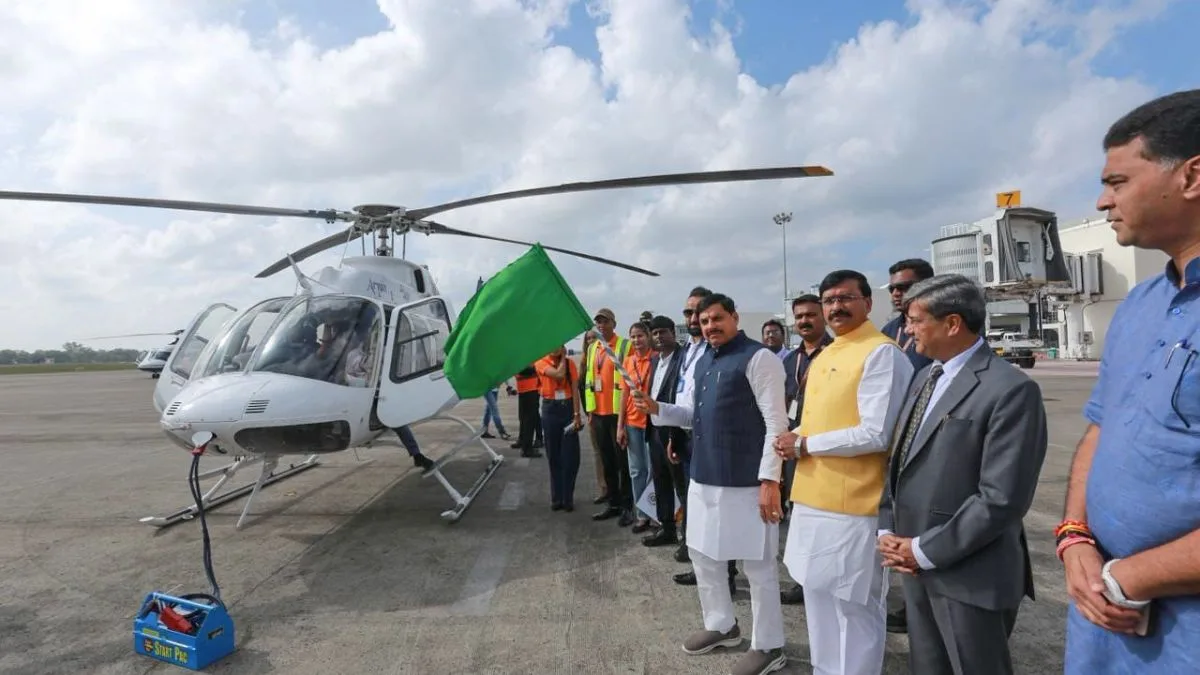 Madhya Pradesh becomes first state to launch air ambulance and helicopter tourism services