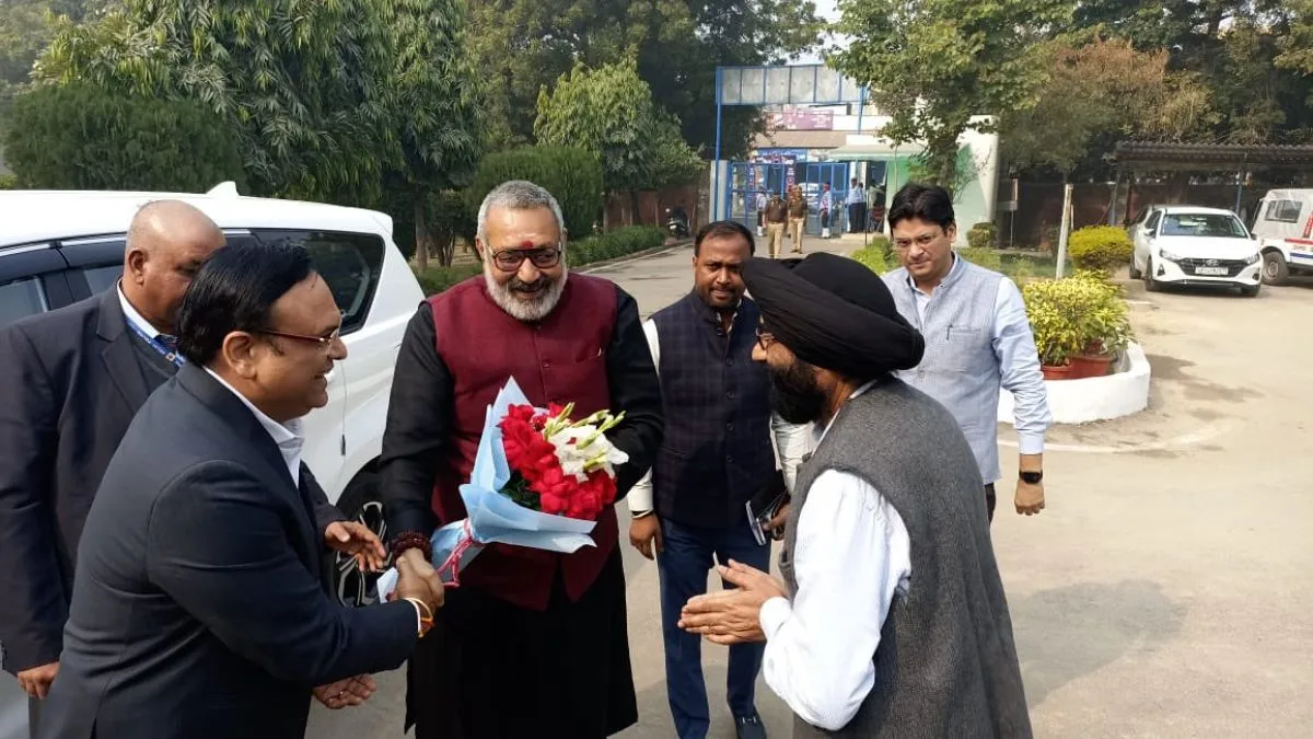 Union Textiles Minister Giriraj Singh visits NITRA in Ghaziabad