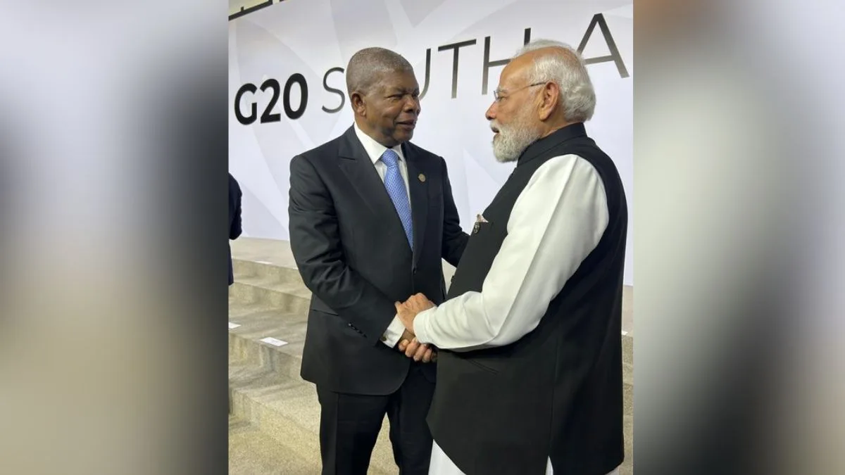 India, Angola vow to strengthen ties as PM Modi meets Angola President