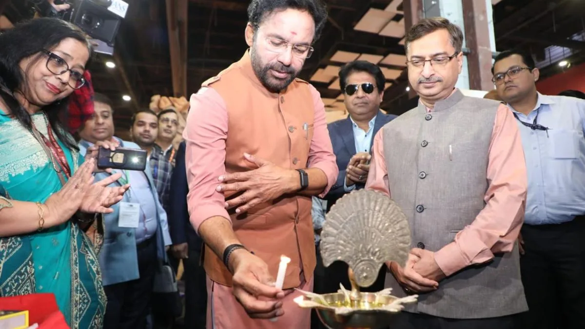 G Kishan Reddy inaugurates Ministry of Mines Pavilion at IITF 2025