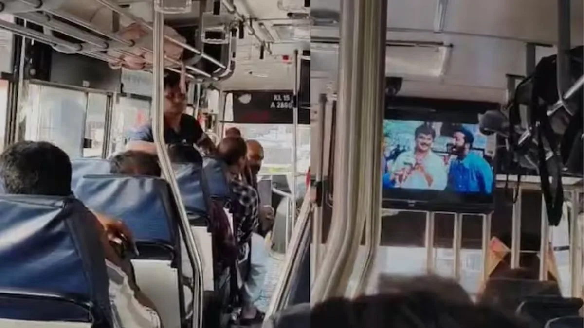 Dileep film screening on KSRTC bus faces protest by passengers over 2017 assault case
