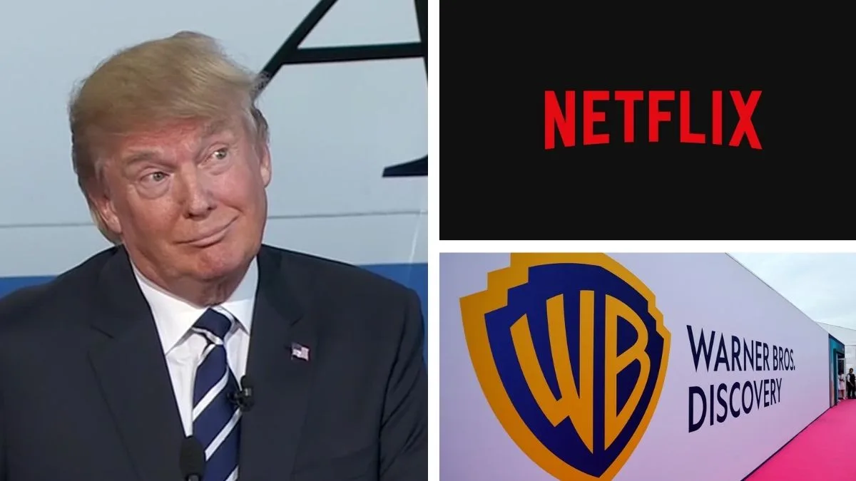 Donald Trump reacts to Netflix acquiring Warner Bros takeover: ‘We’ll have to see what happens’