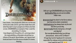 Hrithik Roshan on 'Dhurandhar'