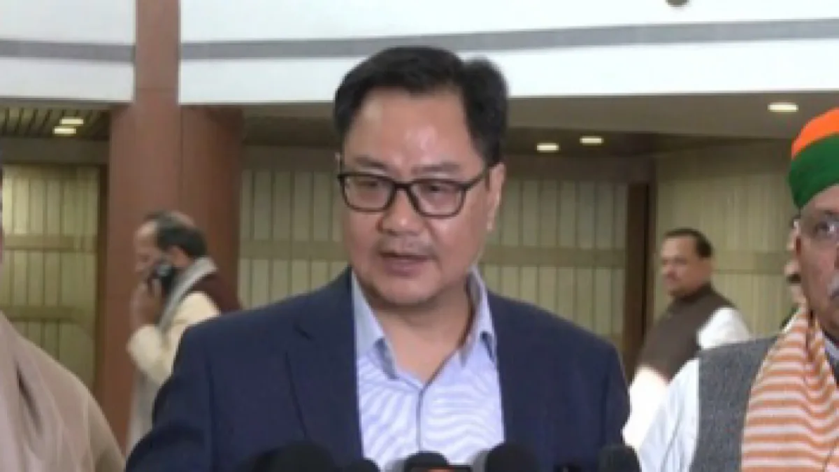 PM Modi advised NDA allies to work with unity to take country forward: Kiren Rijiju