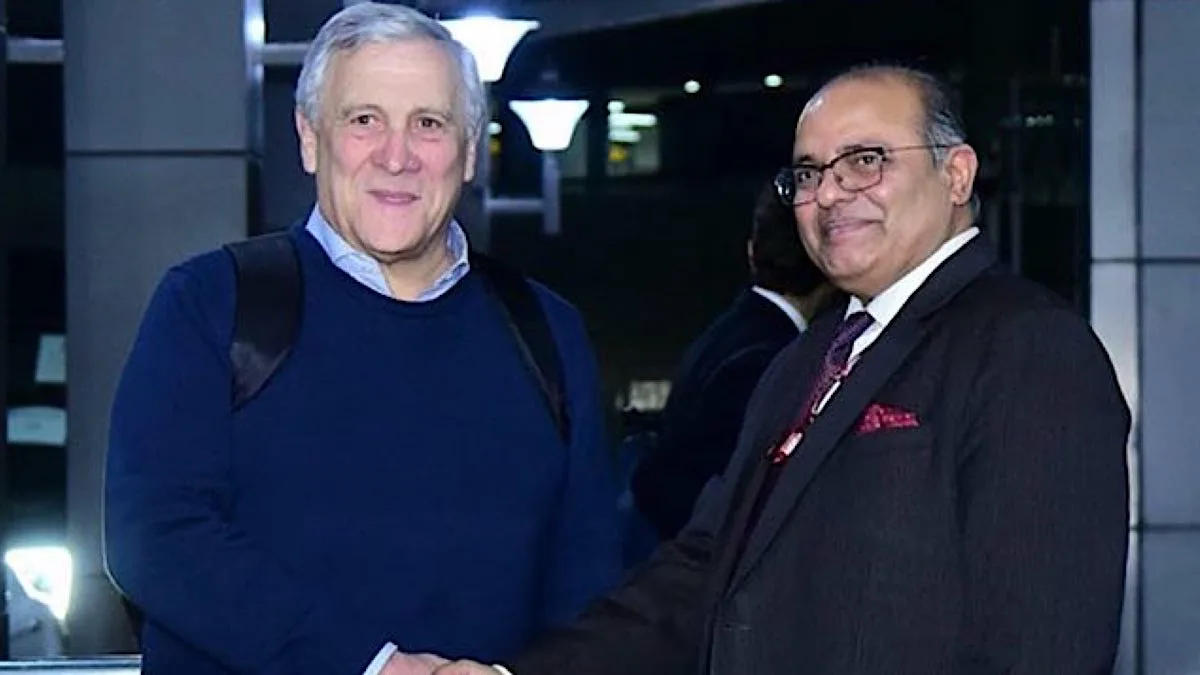 Italy’s Deputy PM Antonio Tajani arrives in New Delhi for second India visit of 2025