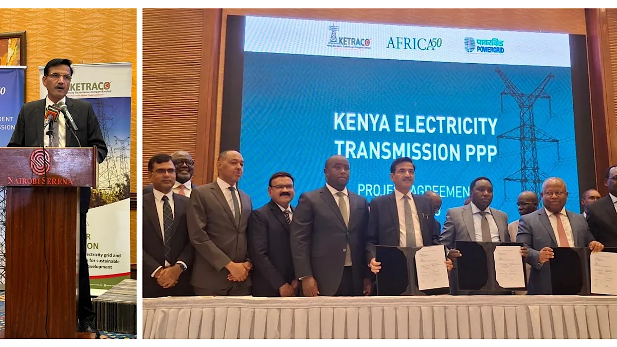 POWERGRID and Africa50 Sign Landmark PPP Agreement for Transmission Projects in Kenya