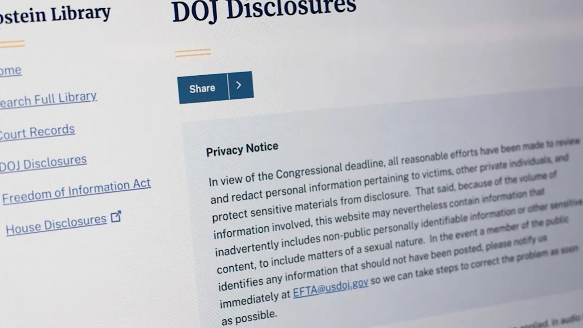 Uncovered million more documents potentially related to Jeffrey Epstein: US Department of Justice