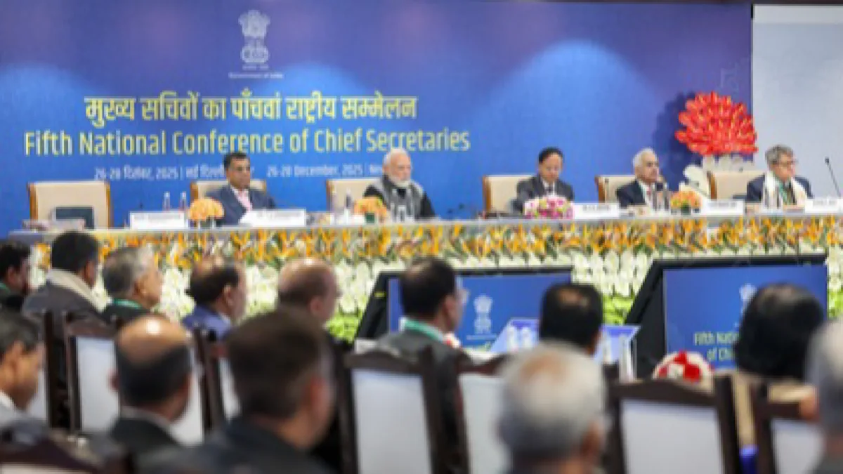 PM Modi chairs meet of chief secretaries; discussion on governance reforms held