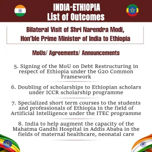 List of Outcomes Bilateral Visit of PM (2)