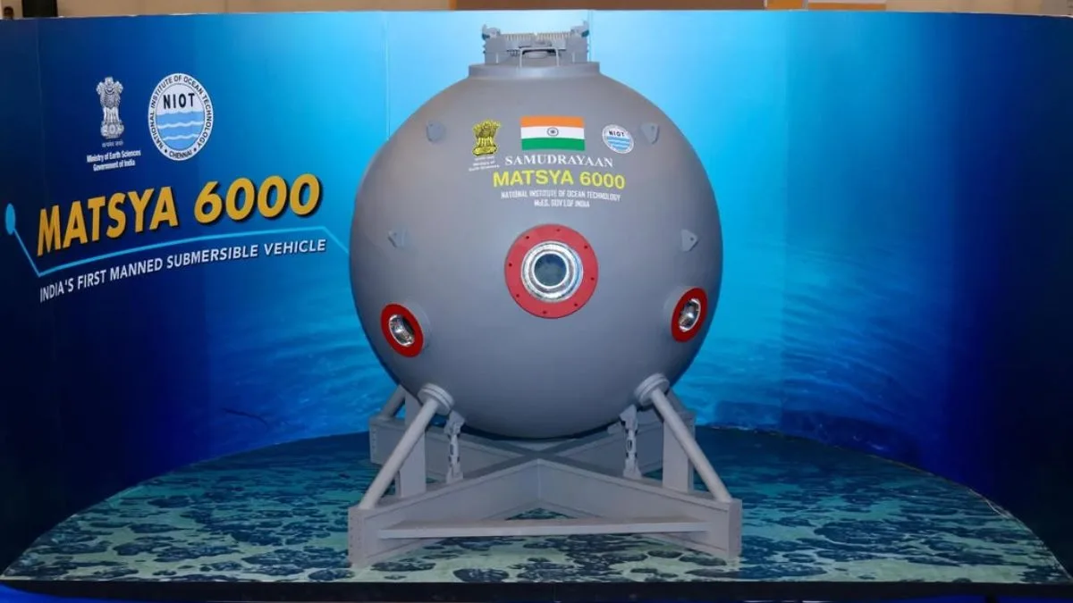 ‘Meet Matsya6000,’ says Jitendra Singh as India advances work on its first human deep-sea mission