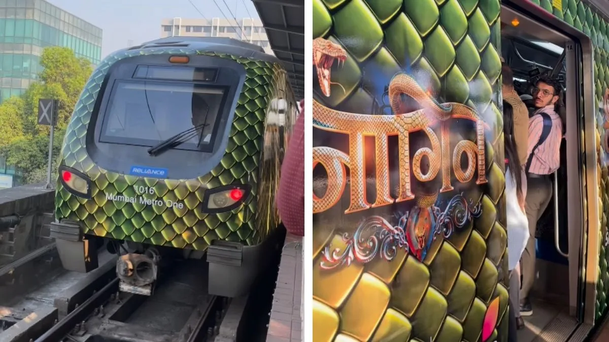 ‘Naagin 7’ takes over Mumbai and Delhi metros with snake-skin makeover; fans call it ‘icchadhari metro’