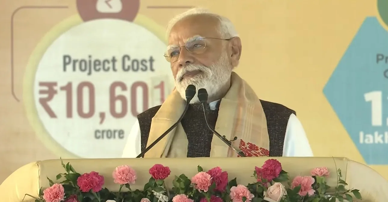 Congress opposed Northeast’s growth, insulted Bhupen Hazarika, says PM Modi in Assam