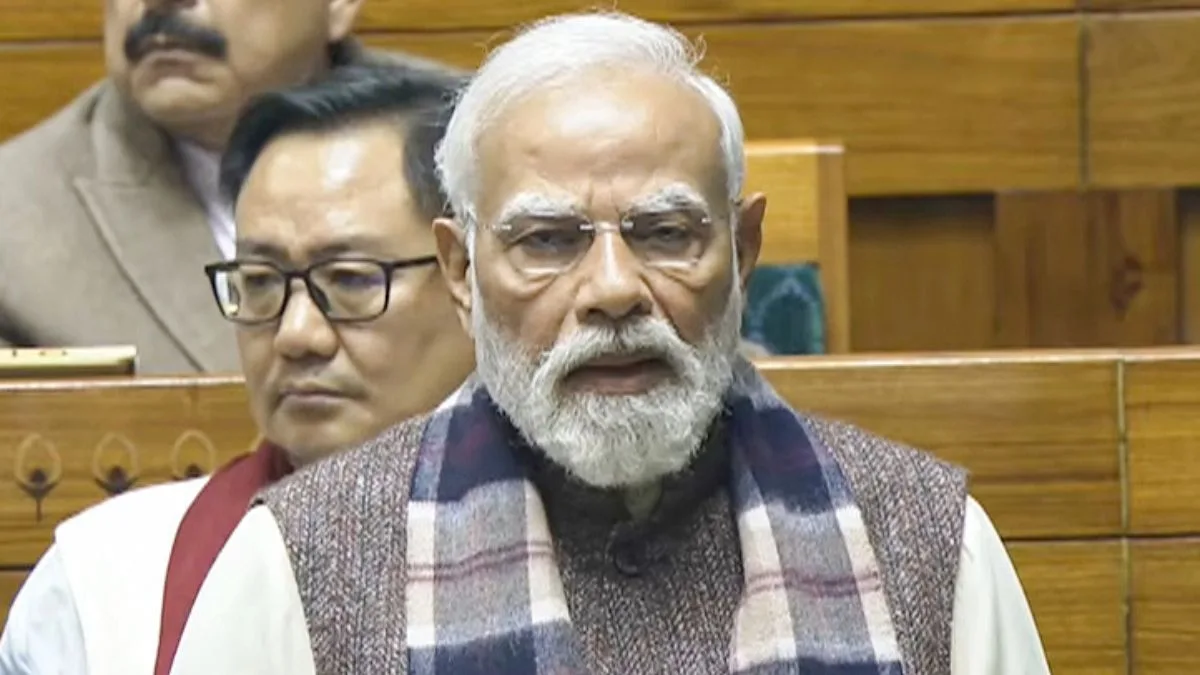 ‘Congress knelt before Muslim League’: PM Modi revives Vande Mataram flashpoint in Lok Sabha